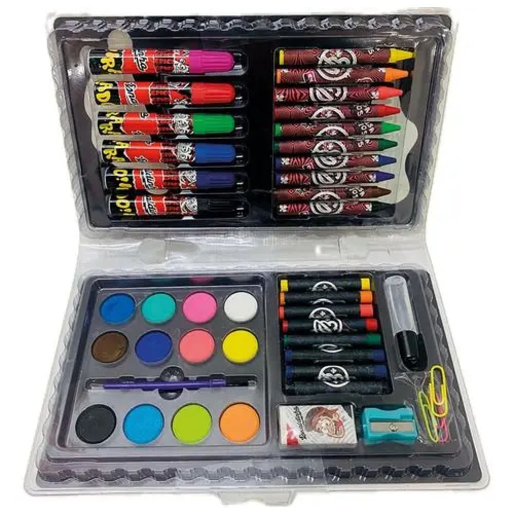 Enaldinho Maleta Kit de Pintura 42 Peças - Ciranda Cultural - Imagem 2